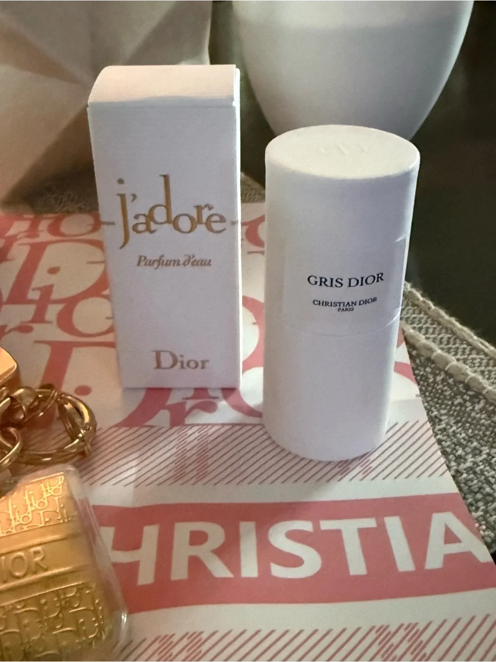 Dior Beauty Minis and Keychain Set